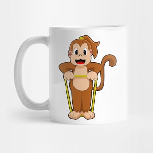 Monkey Gymnastics Fitness band Mug